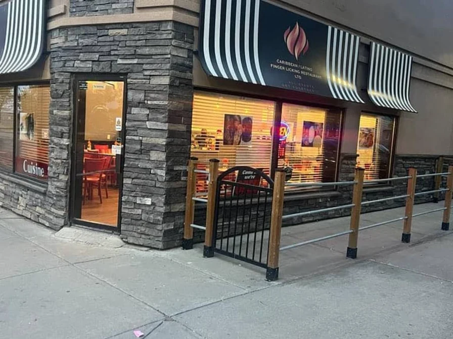 Caribbean Latino Finger Licking Restaurant serving Oliver, Edmonton
