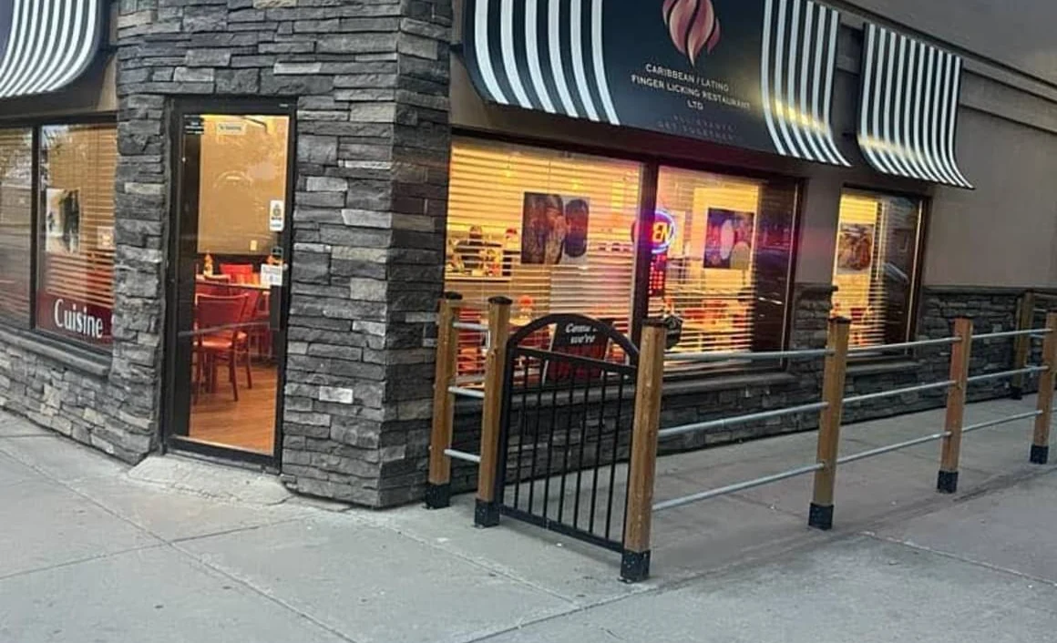 Caribbean Latino Finger Licking Restaurant on 118 Avenue Northwest in Edmonton AB